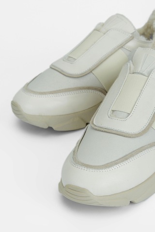 Valmenti Kadın Bej Deri Sneakers & Spor Ayakkabı 996 117-1 Bn Ayk Sk23/24 Bej
