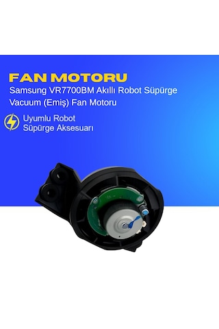 Samsung Uyumlu, Vr7700bm Akıllı Robot Süpürge Vacuum Emiş Fan Motoru Yedek Parça