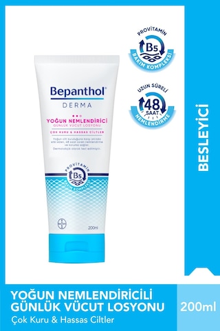 Bepanthol Derma Yoğun Nemlendirici Günlük Vücut Losyonu  200 ML