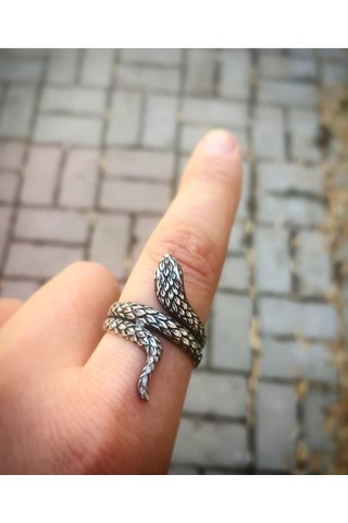 Oriental Kuyumculuk Jewellery Gümüş Yılan Yüzük Gümüş