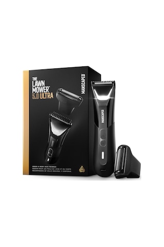 Manscaped 'den Lawn Mower 5.0 Ultra: Erkekler İçin Skinsafe Özel Ve Vücut Kılı Düzeltici, Vücut Bakım Aleti, İki İşlevli - Düzeltme Ve Yakın Tıraş, Tüy Alma, Su Geçirmez, Pille Çalışır, Kutuyla Birlikte