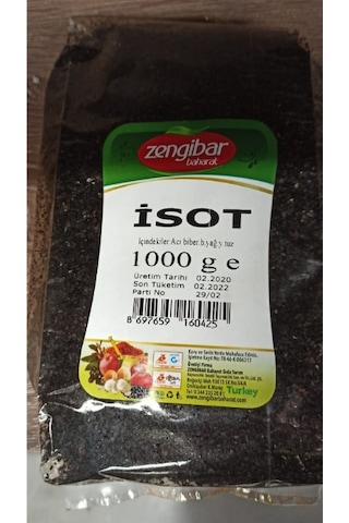 Zengibar Baharat İsot 1 KG