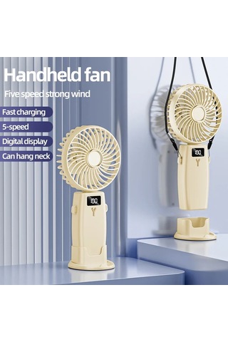 Ambition El Mini Fan Katlanabilir Taşınabilir Boyun Asılı Fanlar