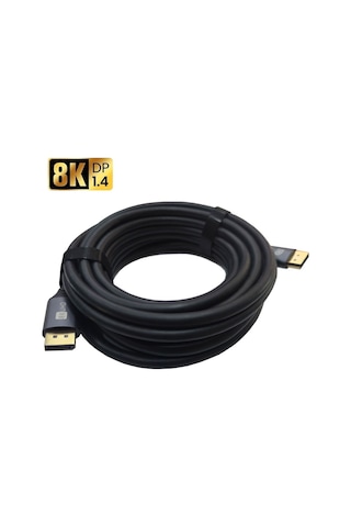 8k Uhd V1.4 Display Kablo 8k Display Port Erkek Erkek Kablo 7m