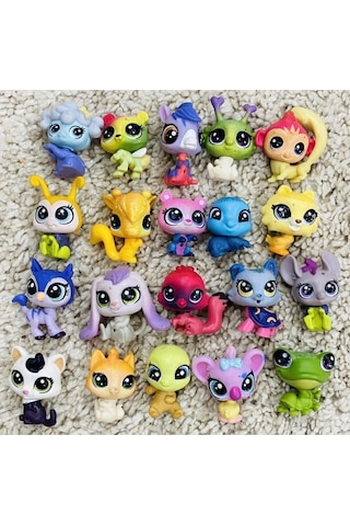 Littlest Pet Shop Littlest Pets Shop Lps Minişler 10 Adet Birden Oyuncak Miniş Hayvanlar