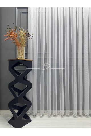 Tül Perde Grek Zemin Etek Kurşun Brillant Marka Kampanyalı Ürün Krem