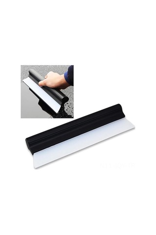 Youmex 26.5cm Küçük Silikon Silecek - Otomobil Camları, Duş, Ayna Temizliği İçin Hızlı Su Sileme Aleti