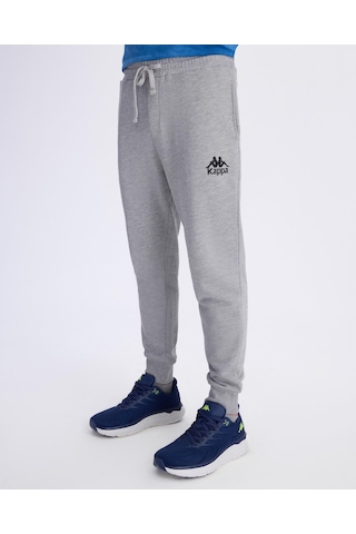 Kappa Authentic Baston Pant Erkek Comfort Fit Eşofman Altı-7701 Gri
