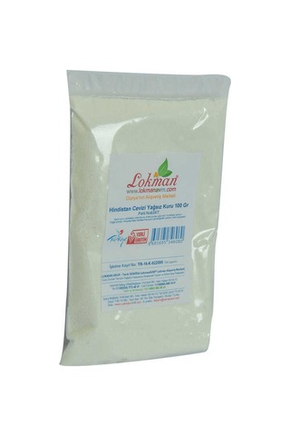 Hindistan Cevizi Yağsız Kuru 100 Gr Paket Doğal