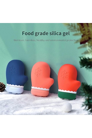 Noel Temalı Sıcak Su Torbası, 310 Ml Silikon Sıcak Su Torbası Sızdırmaz Sıcak Su Torbası Diğer