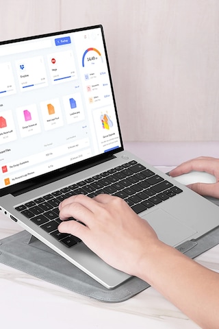 Hoco. Gt5 Delight Serisi Çok Fonksiyonlu 14 İnç Notebook Çantası - Kahverengi Kaherengi