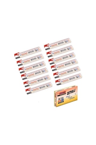 Mikro Min 0.5 MM Cetvelli Kalem Ucu 75 MM Mikro Uç 12 Adet