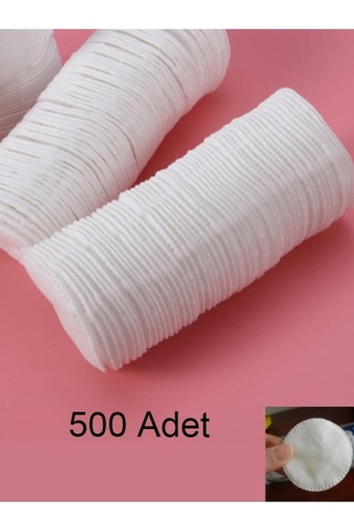 Nistabolje 500 Adet Makyaj Temizleme Pamuğu Pedi Pamuk