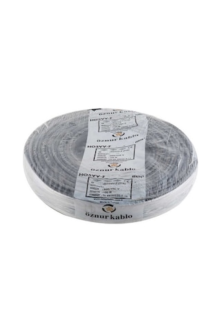 Öznur Kablo 50 Metre 3 X 0,75 Ttr Bakır Çok Telli Siyah