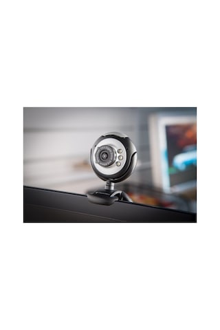 General Home Mikrofonlu Led Işıklı Webcam Bilgisayar Kamerası