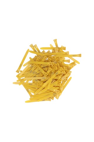 Qingmipy Sıralı Numaralı 1-100 Tekrarlı Kullanım Pp Materyal Kanaat Ayırt Etme Ayaklı Taç Sarısı - Tavuk, Ördek, Kaz, Güvercin Yönetimi İçin