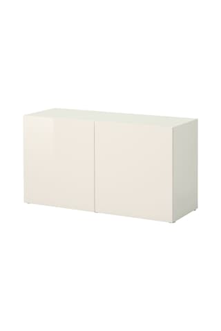 Raf Ünitesi, Parlak Cila-beyaz, 120x42x64 Cm, Selsvıken Beyaz