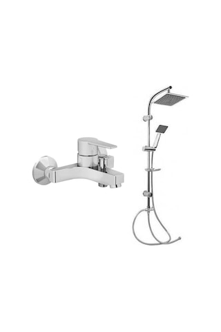 Artema Nora S Banyo Batarya + Gms Karine Tepe Yağmurlama Duş Seti