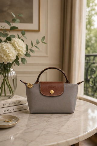 Longchamp Kadın El Çantası Xs 34175 089 Gri