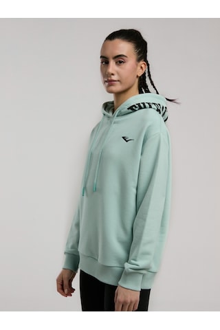 Everlast Ever Classics Wmn Comfort Su Yeşili Kadın Kapüşonlu Sweatshirt Su Yeşili