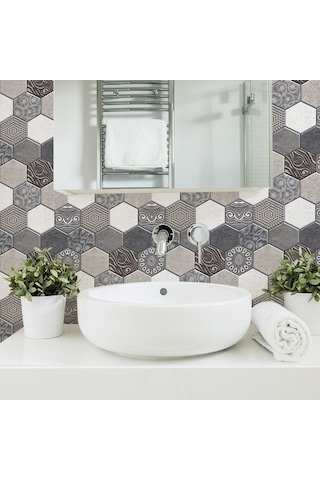 Opulentliving Su Yalıtımlı Pvc Duvar Kağıdı - Mutfak, Banyo, Oturma Odası - Ekonomik Ve Çevre Dostu Desenler