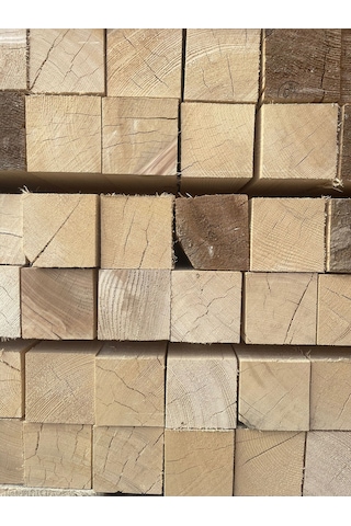 Ahşap Çam Kereste Kalas 10x10x200cm