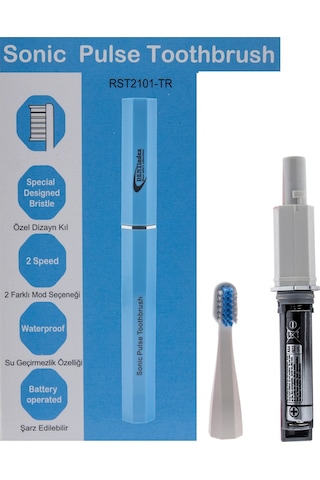Dentindex Sonic RST2101-TR Pulse Diş Fırçası Mavi