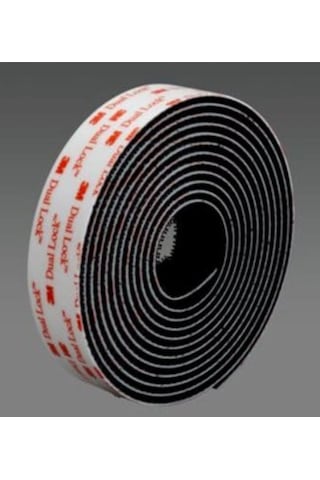3m Sj3550 25mm 45,7mt Sıyah Dual Lock