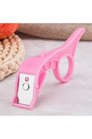 Cbtx Paslanmaz Çelik Bıçak Plastik Saplı Yaratıcı Soyucu Dönen Stil Meyve Bıçağı Rastgele Renk Teslimatı