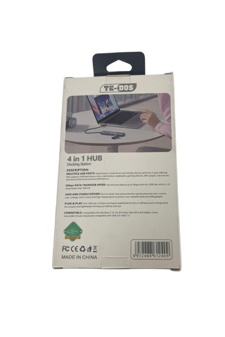 Type-c To Usb Çoğaltıcı 4in1 Hub Te-dos Td-h6102