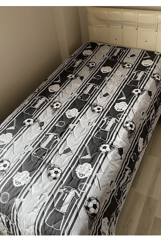 Kapitoneli Tek Kişilik Çok Amaçlı Örtü (Pike) - 160x230 cm