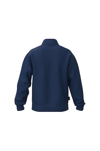 Mizuno Athletic 1/4 Zip Erkek Fermuarlı Sweatshirt Lacivert Çok Renkli