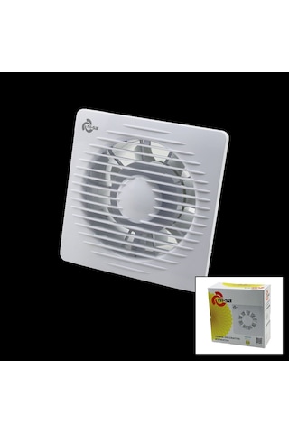 8" 200mm 200 M³/h Banyo Tuvalet Havalandırma Aspiratörü 40w Çok renkli