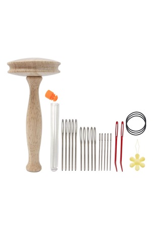 Homyl Ahşap Örme Şekilli Dıy Örgü Seti - Yaratıcı