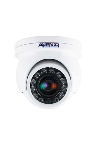 Avenir 2 Mp 2.8 Mm Mini Plastik Kasa Dome Kamera Araç Montajına Uygun 20m Gece Görüşlü Av-df214
