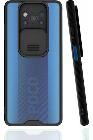 Nettech Xiaomi Poco X3 Nfc Uyumlu Platin Kamera Kızaklı Arka