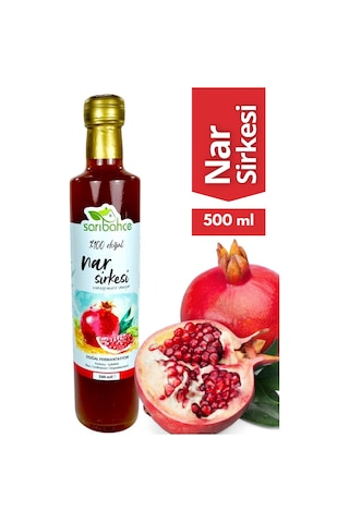 Nar Sirkesi 500 Ml - Organik Doğal Fermantasyon