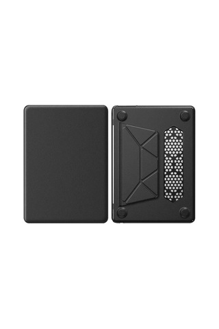 Mey İthalat Macbook Air 15 2024 Macbook Deri Kapak - Siyah