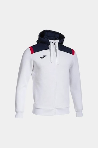Joma Toledo Zıp-up Hoodıe Whıte Navy Beyaz