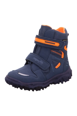 Superfit 1-809080 Husky Çocuk Lacivert/turuncu Gore-tex Bot Lacivert - Turuncu