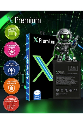 Xpremium Xiaomi Redmi Note 10s 4g Uyumlu Batarya Pil Süper Yüksek Kalite 5000 Mah Bn61