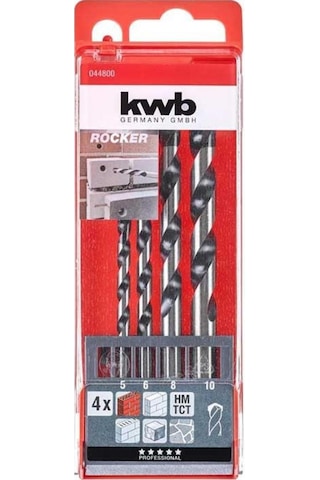 Kwb 044800 Beton Matkap Uç Seti 4 Parça 5-10 Mm