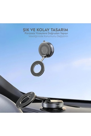 Vakumlu Manyetik Araç İçi Telefon Tutucu - 9065822851682do