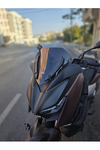 Motocam Yamaha Xmax Ön Cam 2018-2022 Model 36cm Siyah Renkli 4mm Sportif