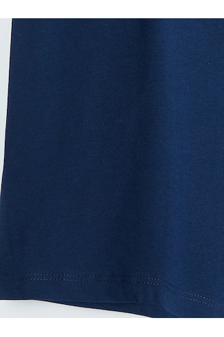 Lc Waikiki Sarı Baskılı Erkek Çocuk Şortlu Pijama Takımı