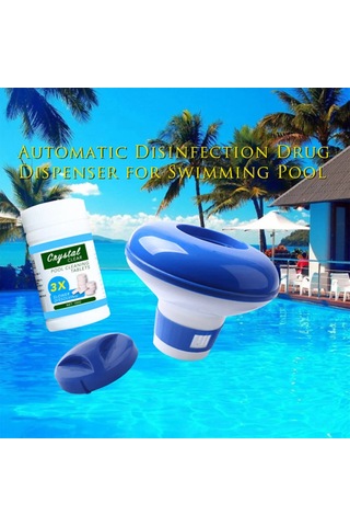 Yunboo Mavi Yüzücü Havuz Temizleyici Seti - Havuz Aksesuarı Ve Ekipmanı Mavi