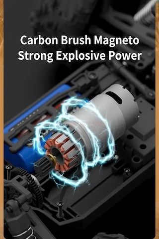 50 Km Hız Yapan Metal İç Aksam Rc Araba 2.4ghz Şarjlı Uzaktan Kumandalı Araba Karışık