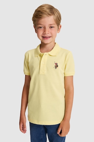 U.S. Polo Assn. Erkek Çocuk Açık Sarı Tişört Basic 50325608-vr004 Acık Sarı