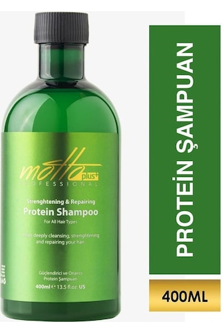 Motto Plus Güçlendirici ve Onarıcı Protein Şampuan 400 ML