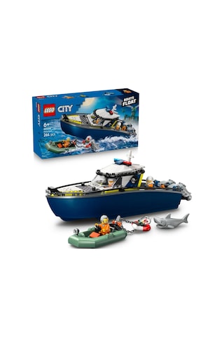 LEGO® City Polis Teknesi Takibi 60456 - 6 Yaş ve Üzeri Çocuklar için Yaratıcı Oyuncak Yapım Seti (264 Parça)